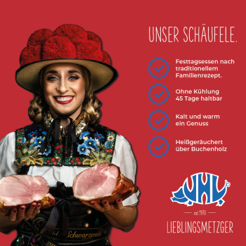 Schwarzwälder Schäufele im Kochbeutel