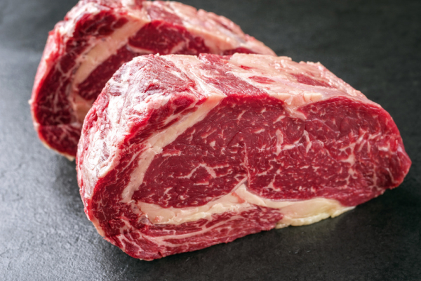 Entrecote / Rib Eye - FärseFärse Rib Eye Steak geschnitten