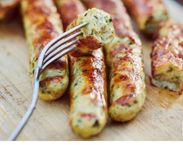 Kalbsbratwurst ohne Haut  300 gr. im Pack