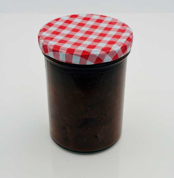 Wildschweingulasch, fertig gegart